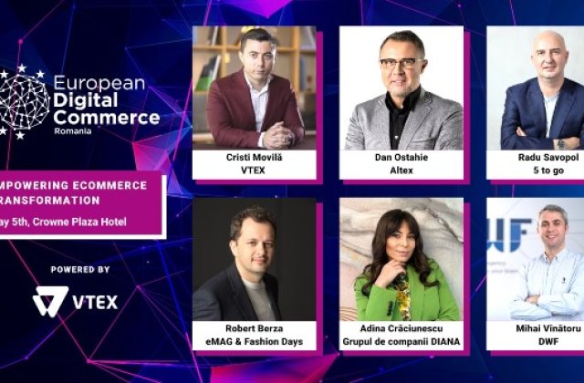 Retailul viitorului: cum să îți crești vânzările și să te menții pe placul clienților. Află gratuit de la specialiștii prezenți la European Digital Commerce