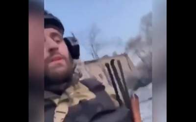 VIDEO Un comandant rus a fost...