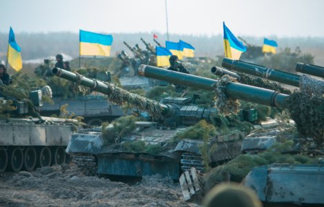 Armata ucraineană a respins 12 atacuri în Donbas
