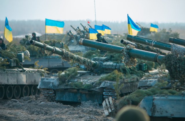 Armata ucraineană a respins 12 atacuri în Donbas