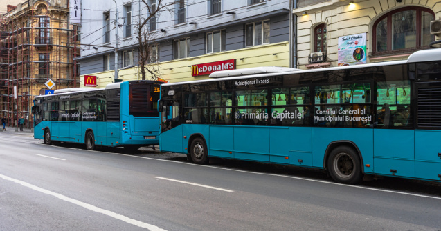 Angajații STB protestează împotriva concedierii a 222 de șoferi