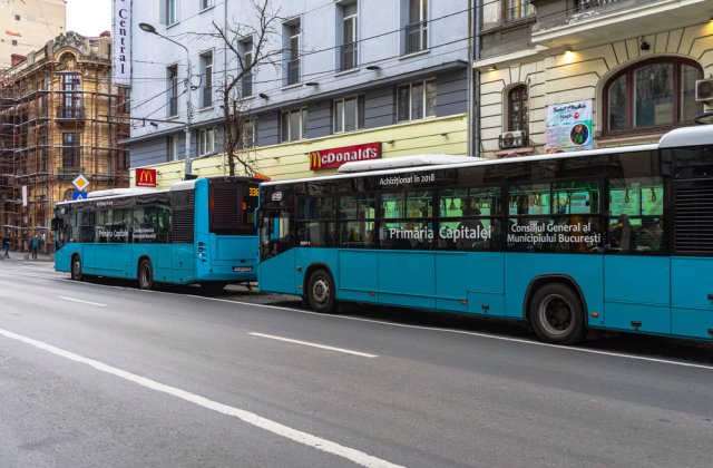 Angajații STB protestează &icirc;mpotriva concedierii a 222 de șoferi