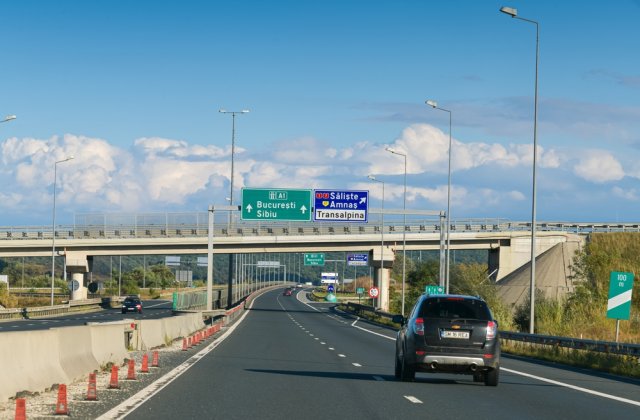 Autostrada Soarelui se închide pe timpul nopții începând de luni. Pe ce rute se va devia circulația
