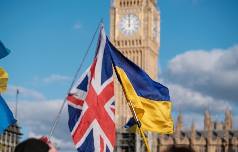 Marea Britanie, ajutor militar Ucrainei în valoare de 1,3 miliarde de lire