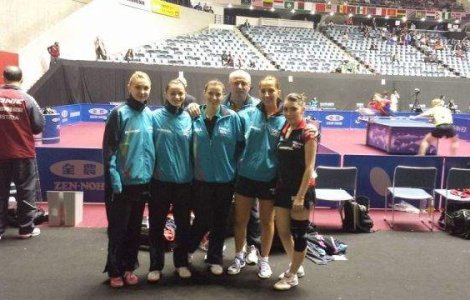 Nationala de tenis de masa a invins Austria la Campionatele Mondiale