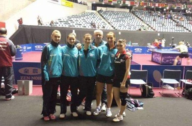 Nationala de tenis de masa a invins Austria la Campionatele Mondiale