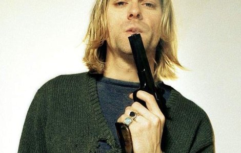 Un bilet scris de Kurt Cobain, cu un text rautacios pentru sotia sa, publicat in SUA