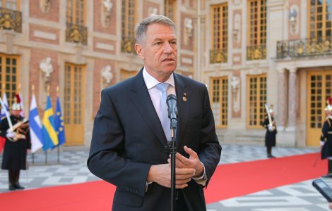 Klaus Iohannis, mesaj de Ziua Europei: Trăim vremuri fără precedent