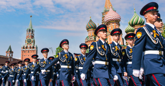 VIDEO La Moscova are loc parada militară de Ziua Victoriei
