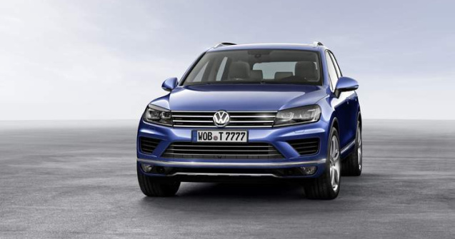 Oficial: VW Touareg facelift