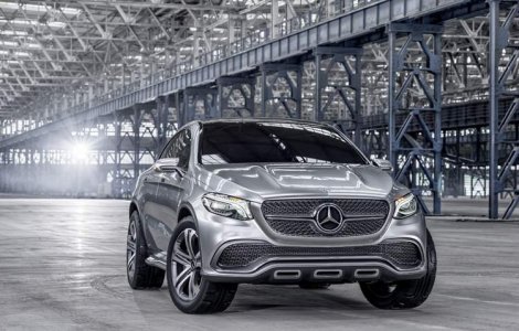 Mercedes Concept Coupe SUV - Replica Mercedes pentru BMW X6