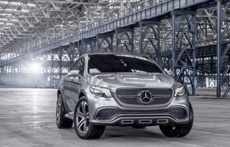 Mercedes Concept Coupe SUV - Replica Mercedes pentru BMW X6