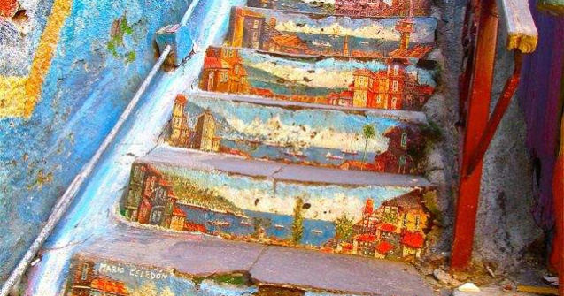  Top  Arta stradala la un alt nivel: Cele mai frumoase trepte din lume