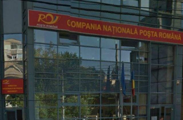 Protest in fata sediului central al Postei Romane