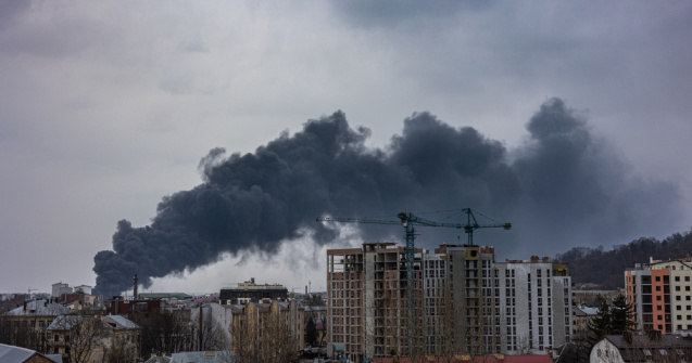 Armata rusă a atacat cu rachete infrastructuri militare din regiunea Lvov