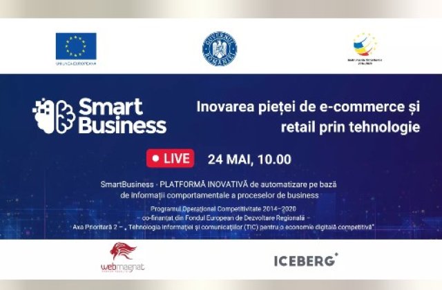 Eveniment SmartBusiness: cum poate evolua e-commerce-ul și retailul cu ajutorul tehnologiei