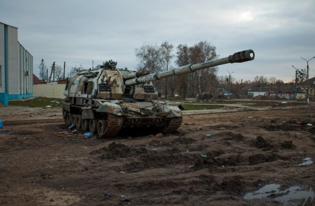 Preot militar din regiunea Harkov: Aici se duce lupta &icirc;ntre bine şi rău, lupta &icirc;ntre Dumnezeu şi diavol