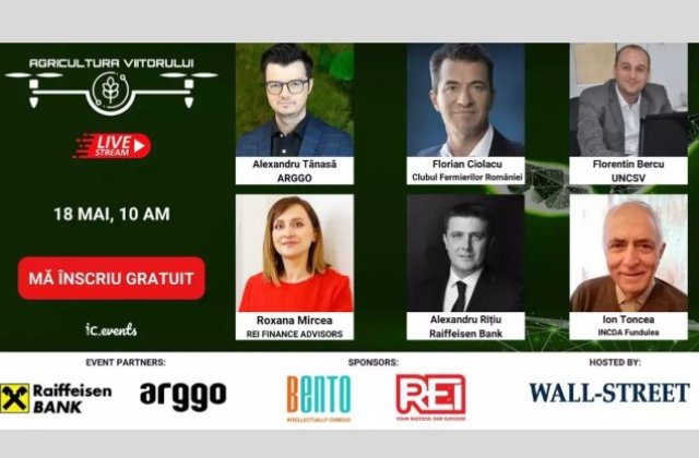 Cum poate deveni România lider în domeniul agricol: înscrie-te la Agricultura Viitorului pentru a afla
