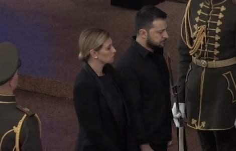 VIDEO Soții Zelenski, pentru prima dată împreună de la începutul războiului