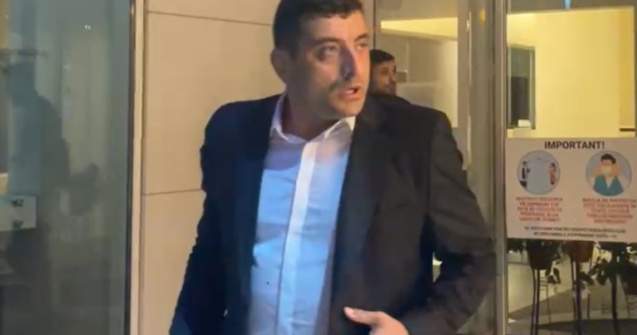 VIDEO George Simion, scandal cu poliția la sediul Digi24