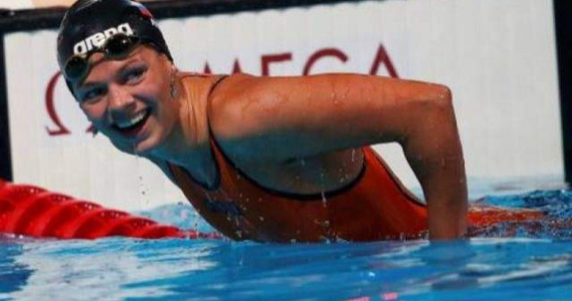 Inotatoarea Iulia Efimova, suspendata 16 luni pentru dopaj