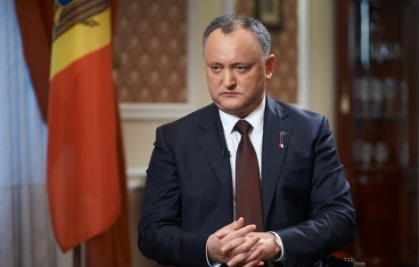VIDEO Fostul președinte al Republicii Moldova, Igor Dodon, reținut pentru 72 de ore în urma perchezițiilor de la domiciliu