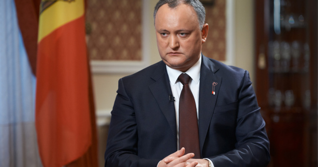 Igor Dodon, reținut pentru 72 de ore în urma perchezițiilor de la domiciliu