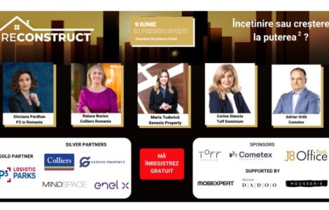 reConstruct 2022 – Evenimentul în care aflăm care sunt cele mai mari provocări ale pieței imobiliare