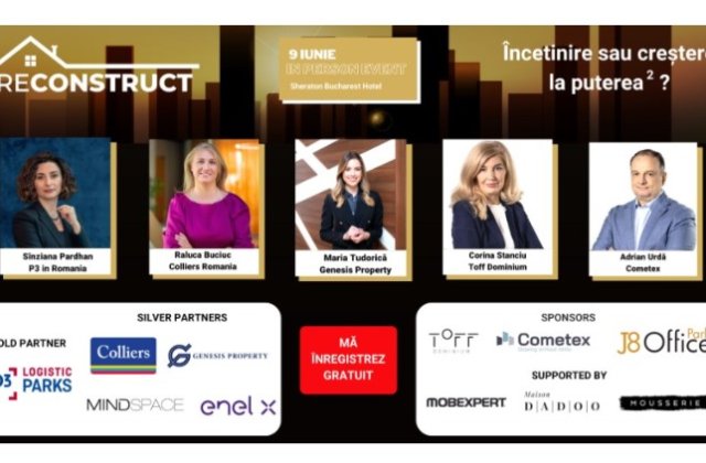 reConstruct 2022 &ndash; Evenimentul &icirc;n care aflăm care sunt cele mai mari provocări ale pieței imobiliare