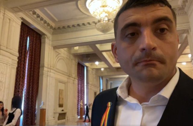 VIDEO George Simion a &icirc;ncercat să dea buzna &icirc;n biroul lui Marcel Ciolacu