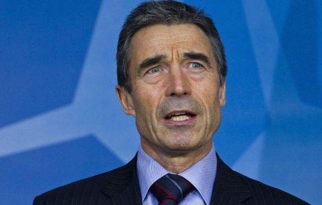 Secretarul general al NATO se intalneste azi cu Basescu si cu Ponta