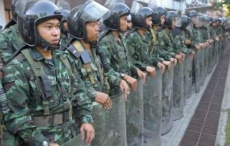 Armata din Thailanda a decretat LEGEA MARTIALA