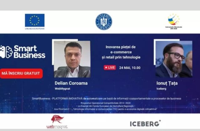 Cum vrea platforma SmartBusiness să schimbe retailul și e-commerce-ul, oferind date clare despre preferințele utilizatorilor