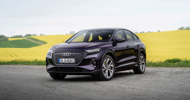 Mașinile din „Aventour la feminin 2022" by Textar: Audi Q4 Sportback E-Tron, un SUV electric cu 299 CP