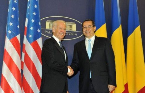 Biden i s-a adresat lui Ponta, la final, cu sintagma "presedinte"
