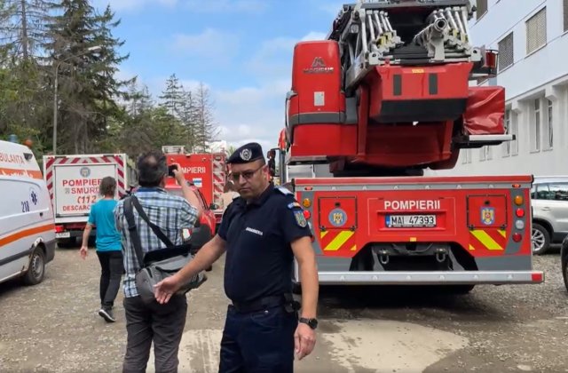 Incendiu la Spitalul de Copii Sf&acirc;nta Maria din Iași. 200 de persoane au fost evacuate