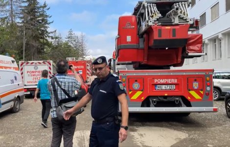 Incendiu la Spitalul de Copii Sfânta Maria din Iași. 200 de persoane au fost evacuate