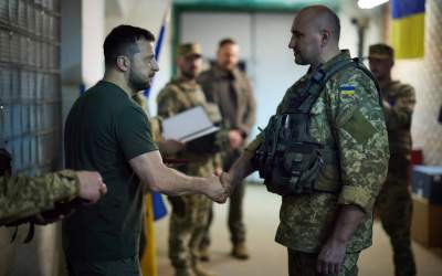 Zelenski a mers în câteva...