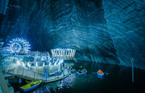 Salina Turda vrea să intre în patrimoniul mondial UNESCO. Obiectivul va fi prezentat în 110 aeroporturi din lume