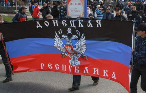 Separatistii prorusi au deschis la Moscova o reprezentanta a "republicii" Donetk
