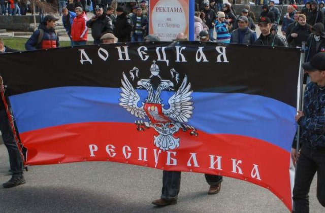 Separatistii prorusi au deschis la Moscova o reprezentanta a "republicii" Donetk