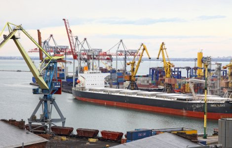 Ucraina nu va demina portul din Odesa pentru a relua exportul de cereale