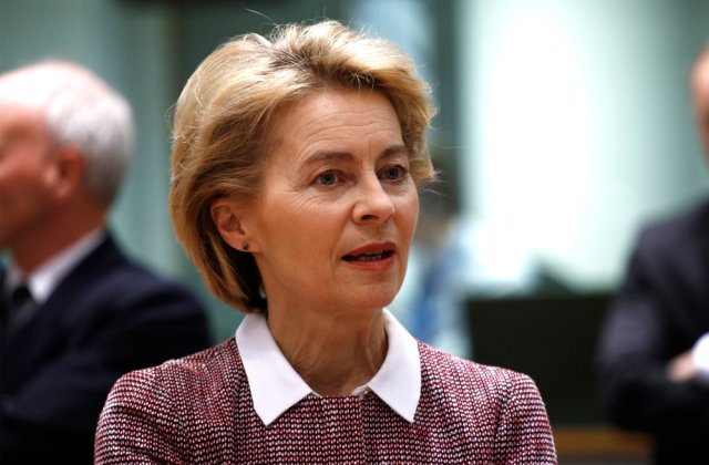 Ursula von der Leyen a mers &icirc;ntr-o nouă vizită la Kiev