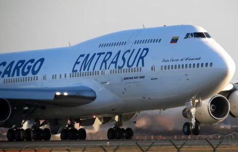 Un avion care transporta iranieni a fost reținut în Argentina