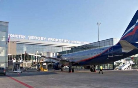 Aeroportul din Donetk a fost inchis