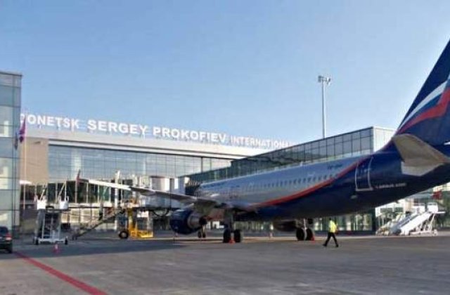 Aeroportul din Donetk a fost inchis