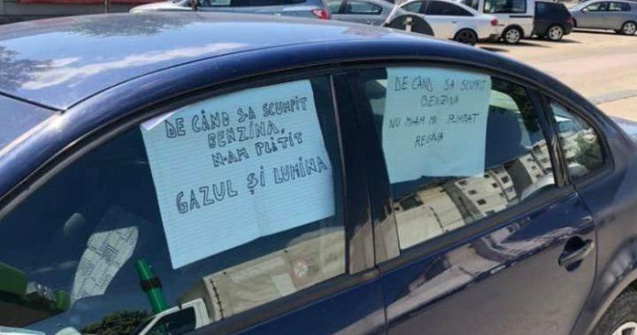 Proteste în țară, din cauza prețului la carburanți: ”Am băgat de 46 de bani”
