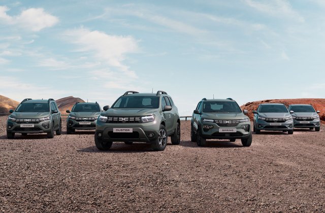 GALERIE FOTO: Toate modelele Dacia au primit noul logo