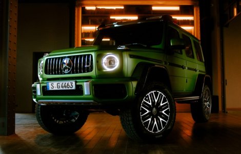 Mercedes-AMG G63 4x4² revine: gardă la sol de 35 de centimetri și 585 de cai putere