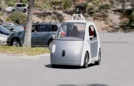  Video  Google lanseaza prima masina fara volan, acceleratie si frana